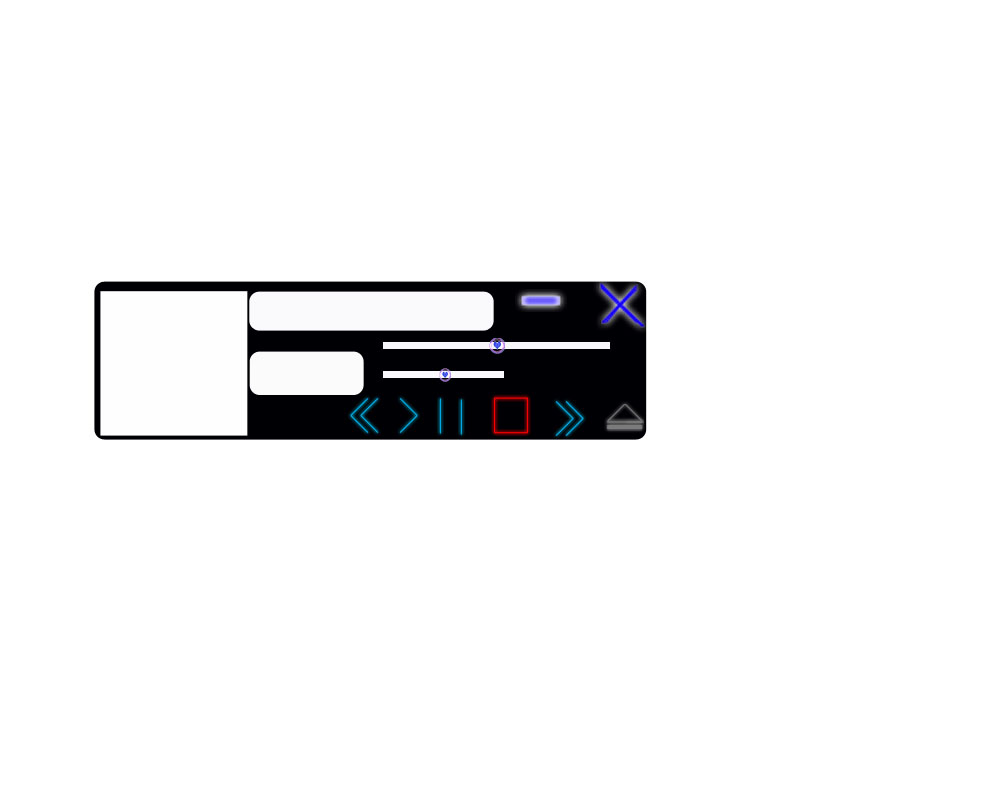 black skin phosphorescent buttons